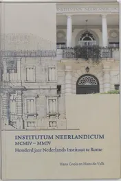 Omslag van Institutum Neerlandicum MCMIV-MMIV