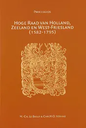 Omslag van Hoge Raad van Holland, Zeeland en West-Friesland (1582-1795)