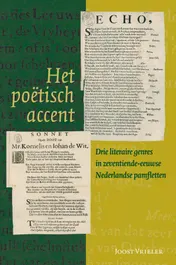 Omslag van Het poetisch accent