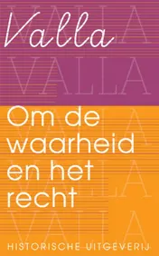 Omslag van Om de waarheid en het recht