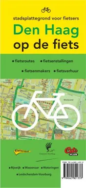 Omslag van Stadsplattegrond voor fietsers in Den Haag