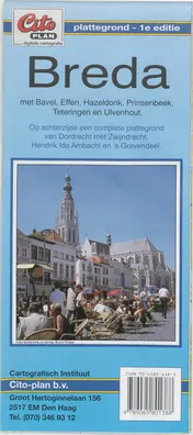 Omslag van Stadsplattegrond Breda