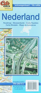 Omslag van Citoplan autowegenkaart Nederland