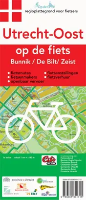 Omslag van Citoplan fietsplattegrond Utrecht-Oost