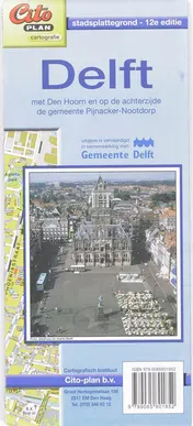 Omslag van Citoplan stadsplattegrond Delft