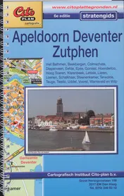 Omslag van Citoplan stratengids Apeldoorn Deventer Zutphen