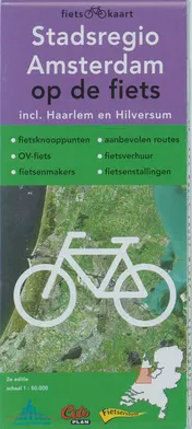 Omslag van Citoplan fietskaart stadsregio Amsterdam