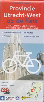 Omslag van Citoplan fietskaart Provincie Utrecht-West op de fiets