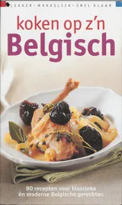Omslag van Koken op z'n Belgisch