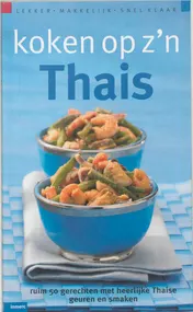 Omslag van Koken op z'n Thais