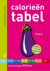 Omslag van Calorieën tabel