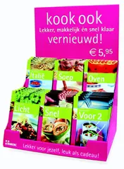 Omslag van Kook ook serie B display 6x5 ex