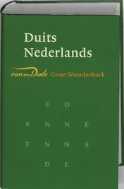 Omslag van Van Dale groot woordenboek Duits-Nederlands