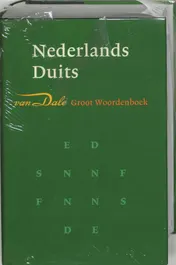 Omslag van Van Dale groot woordenboek Nederlands-Duits