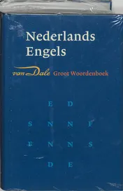 Omslag van Van Dale groot woordenboek Nederlands-Engels