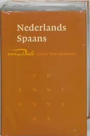 Omslag van Van Dale groot woordenboek Nederlands-Spaans