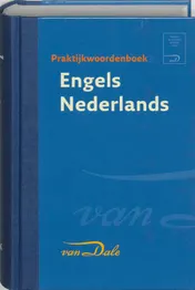 Omslag van Van Dale Praktijkwoordenboek Engels-Nederlands