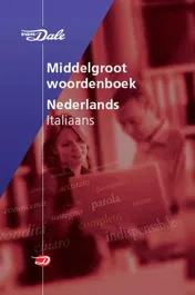Omslag van Van Dale Middelgroot woordenboek Nederlands-Italiaans