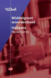 Omslag van Van Dale Middelgroot woordenboek Italiaans-Nederlands