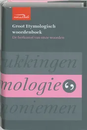 Omslag van Van Dale etymologisch woordenboek