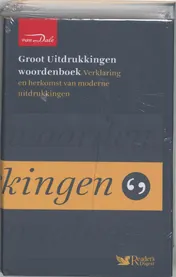 Omslag van Van Dale Groot Uitdrukkingenwoordenboek