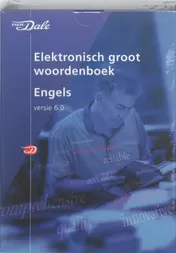 Omslag van Van Dale Elektronisch groot woordenboek Engels