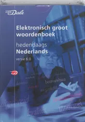Omslag van Van Dale Elektronisch groot woordenboek Nederlands