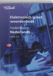 Omslag van Van Dale Elektronisch groot woordenboek hedendaags Nederlands 5.0