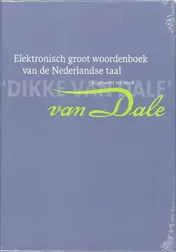 Omslag van Van Dale Elektronisch groot woordenboek van de Nederlandse Taal