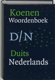 Omslag van Koenen woordenboek Duits-Nederlands