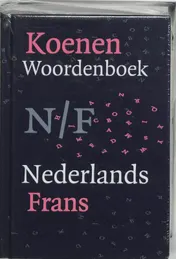 Omslag van Koenen Woordenboek Nederlands-Frans