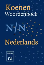 Omslag van Koenen Woordenboek Nederlands