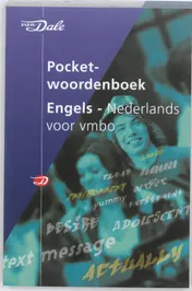 Omslag van Van Dale Pocketwoordenboek Engels-Nederlands voor vmbo