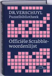 Omslag van Van Dale Dr.Verschuyl Officiële scrabblewoordenlijst