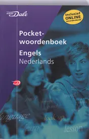 Omslag van Van Dale Pocketwoordenboek Engels-Nederlands