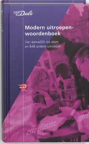 Omslag van Van Dale Modern uitroepenwoordenboek