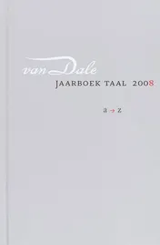 Omslag van Van Dale Jaarboek taal 2008