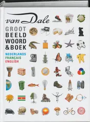 Omslag van Van Dale Beeldwoordenboek Nederlands-Engels-Frans