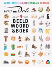 Omslag van Van Dale Groot Beeldwoordenboek Nederlands english francais deutsch