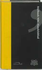 Omslag van Stijlboek NRC Handelsblad