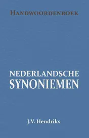 Omslag van Handwoordenboek van Nederlandsche Synoniemen