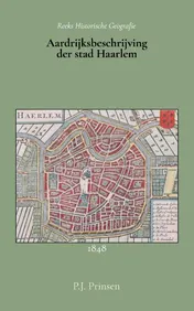 Omslag van Aardrijksbeschrijving der stad Haarlem