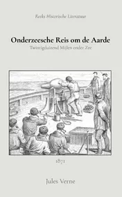 Omslag van Onderzeesche Reis om de Aarde