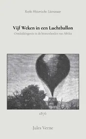 Omslag van Vijf weken in een luchtballon