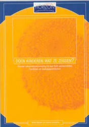 Omslag van Doen kinderen wat ze zeggen?
