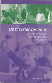 Omslag van De meester centraal