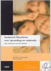Omslag van Analytisch filosoferen over opvoeding en onderwijs