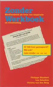 Omslag van Zonder Werkboek