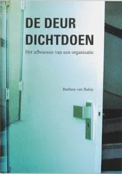 Omslag van De deur dicht doen