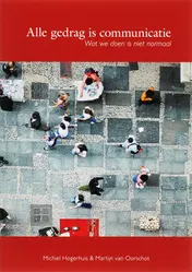Omslag van Alle gedrag is communicatie